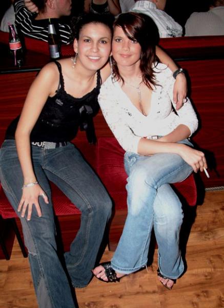 Sarah et sa copine d classe